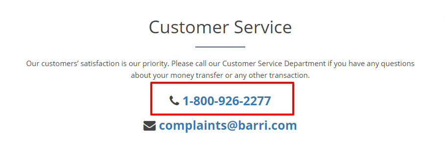 How to Contact Barri Financial Group Customer Service Step 4
